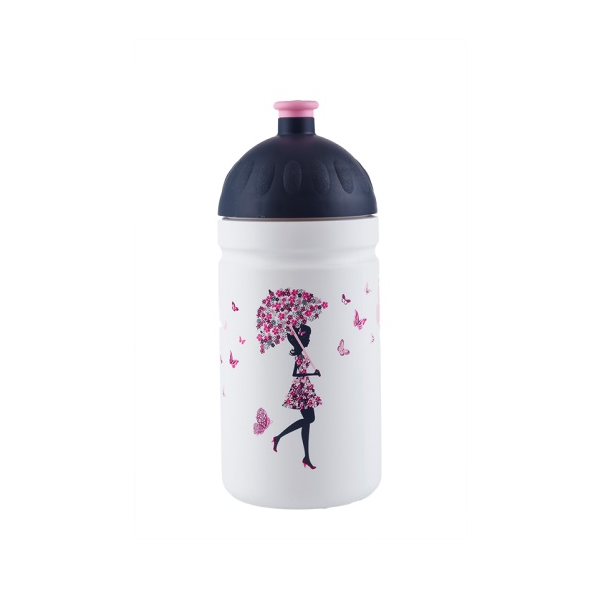 Zdravá lahev (0,5 l) - Dívka s deštníkem - s vyměnitelnými díly