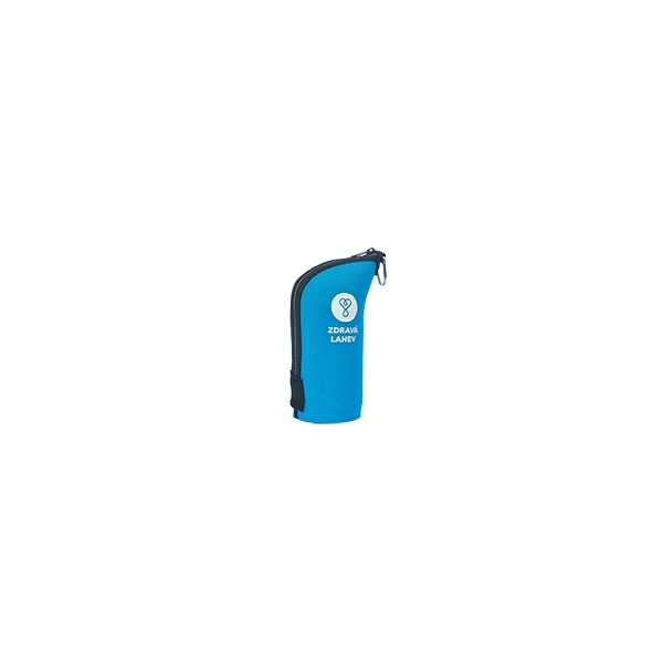 Zdravá lahev Termo obal (0,5 l) - modrý - kompatibilní s jakoukoli zdravou lahví