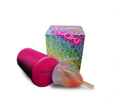 Yuuki Rainbow Menstruační kalíšek - malý Soft (měkčí)